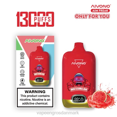 Vape Wholesale In Denmark - Aivono AIM FREAK 13000 vandmelon 2646244