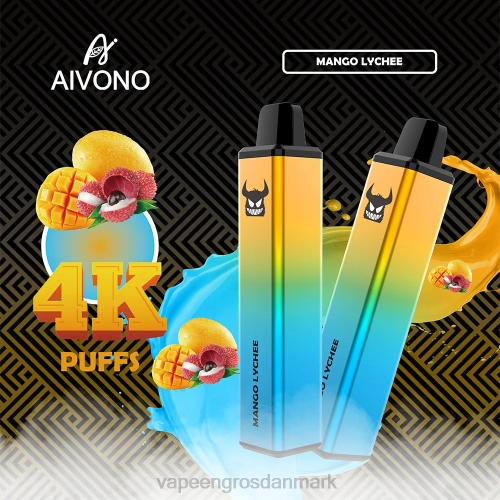 Vape Engros Danmark - Aivono AIM FREAK 4000 mango litchi 2646262