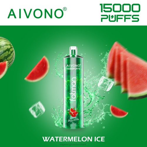 Vape Engros Danmark - Aivono FATMAN 15.000 vandmelon is 264612