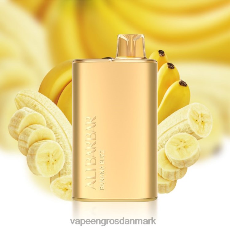 Vape Engros Danmark - Alibarbar Rich 8000 engangsvape banan buzz 2NZN82