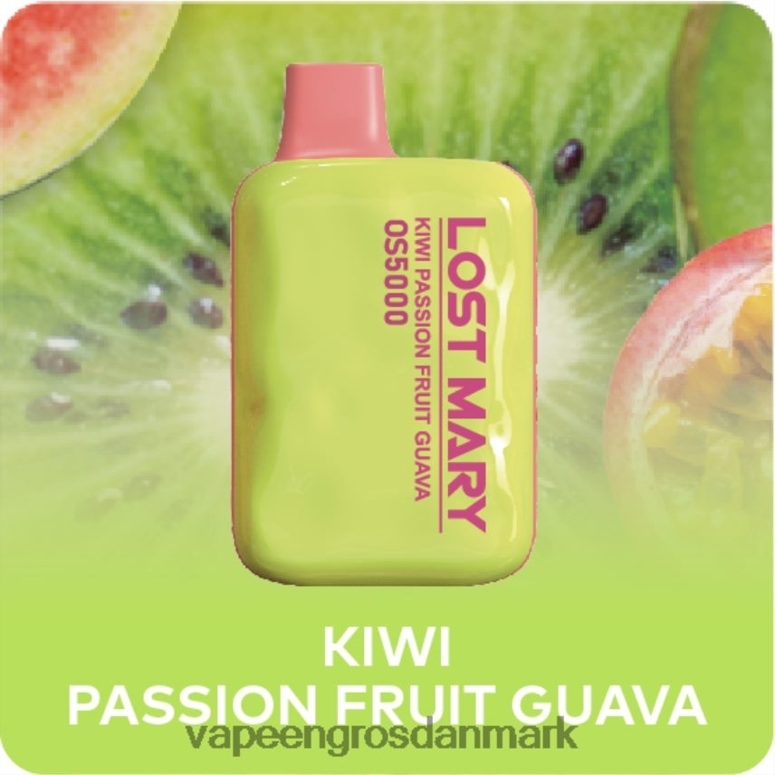 kiwi passionsfrugt guava