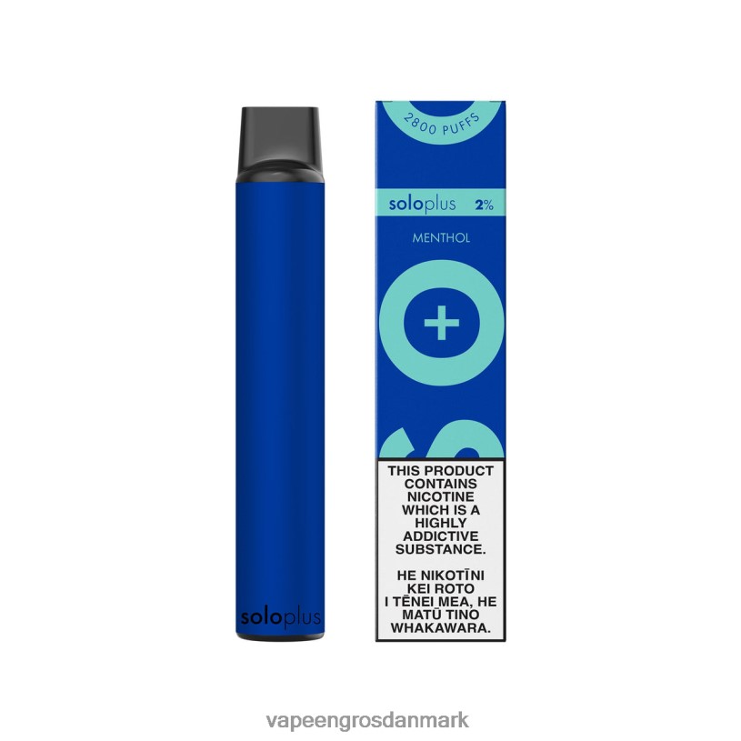 Vape Engros Danmark - Solo Plus engangs vape menthol LFBTL32