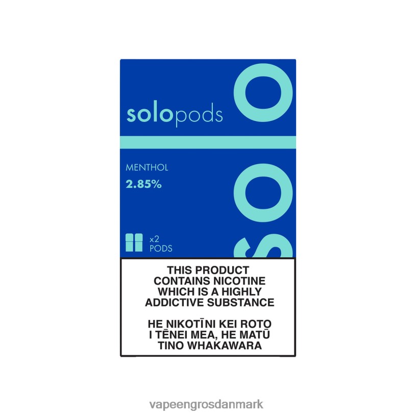 Vape Wholesale Danmark - Solo erstatning pod 2-pak menthol LFBTL51