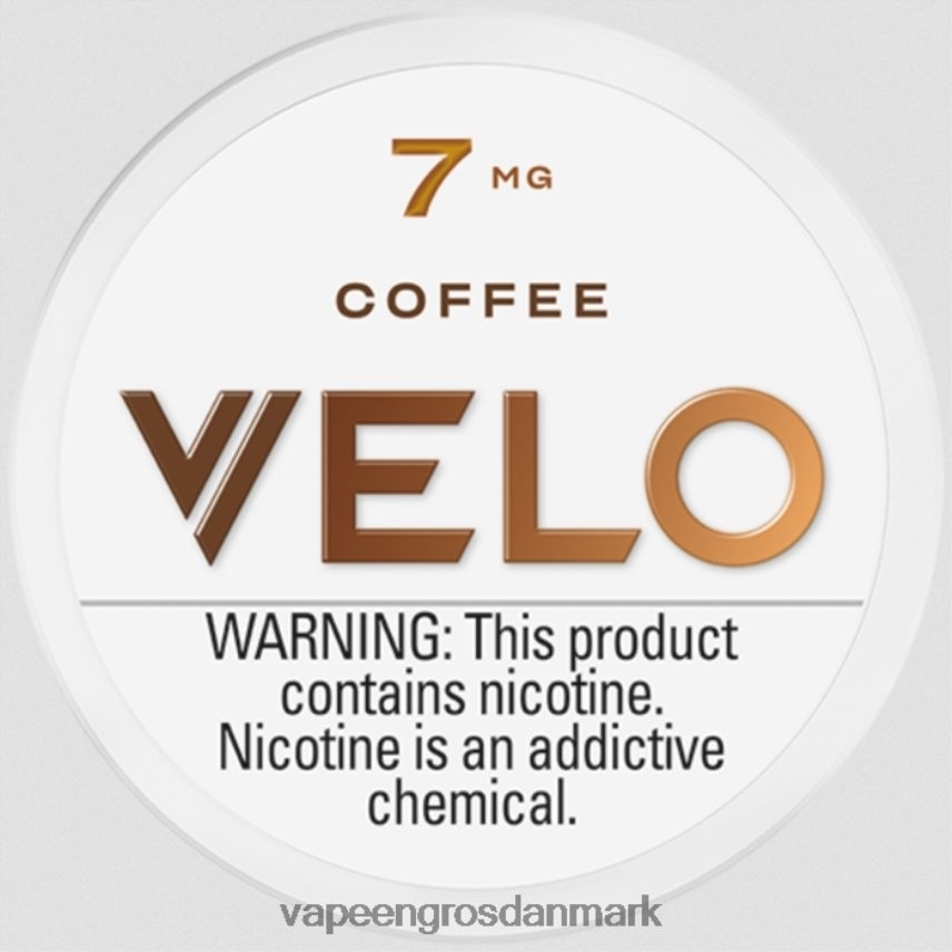 Vape Wholesale Danmark kaffe RLD6X51 VELO nikotinpose 7mg